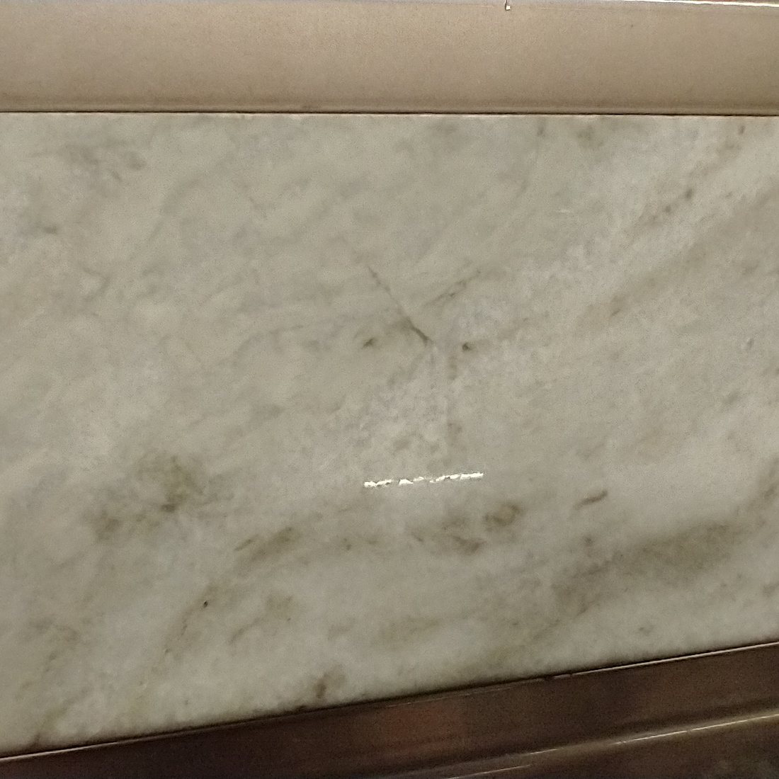Detalhe de chapa de mármore claro